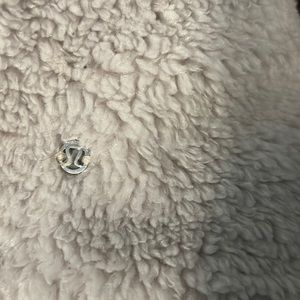 Lululemon fuzzy sweater white